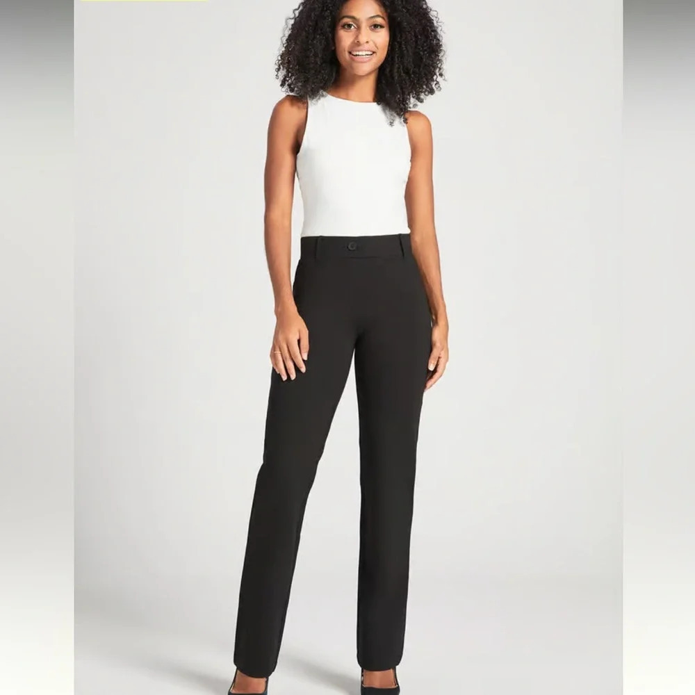 BetaBrand Classic Dress Pant Yoga Pants Size Medium Black
